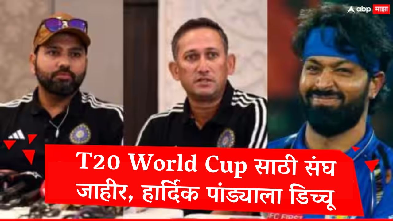 Team India Squad for 2024 T20 World Cup